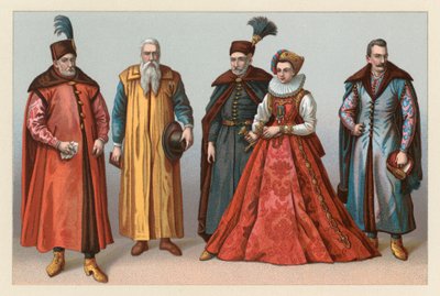 Costume de Pologne - French School